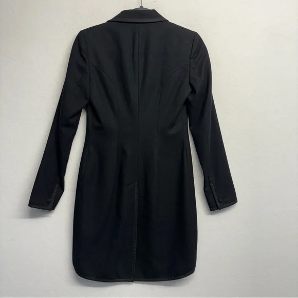 Rugby Ralph Lauren Tuxedo Jacket Coat 2 Black Wool Tailcoat Formal Suiting - Picture 2 of 8